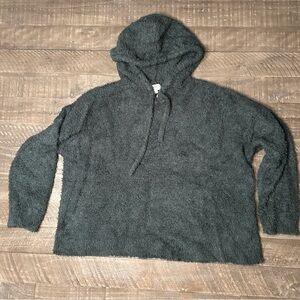 Aerie Dark Gray Hooded Sweater